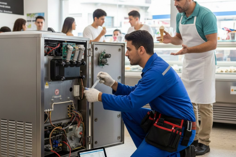 Guia Completo sobre Assistência para Máquinas de Sorvete