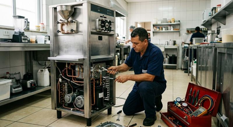 Guia Completo de Assistência Técnica para Máquinas de Sorvete